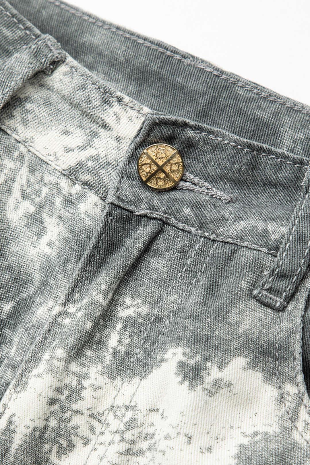 material Calça Cargo Jeans Feminina Camuflada Titan