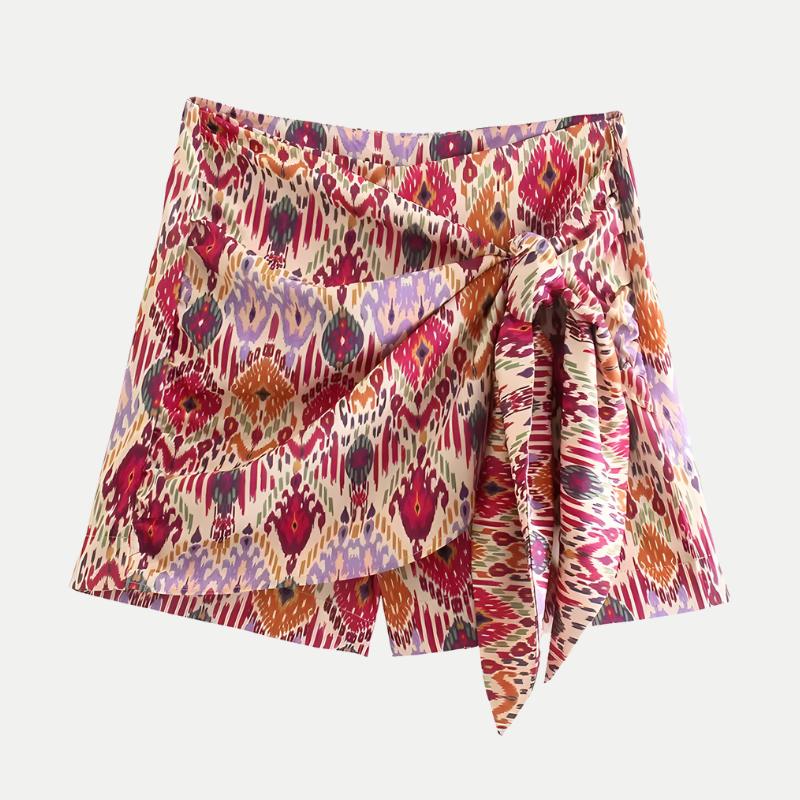 Short Saia Estampado Anubis